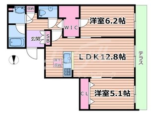 シャーメゾンプラージュの物件間取画像